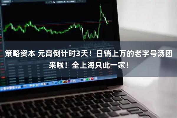 策略资本 元宵倒计时3天！日销上万的老字号汤团来啦！全上海只此一家！