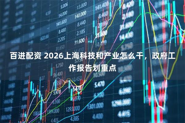 百进配资 2026上海科技和产业怎么干，政府工作报告划重点