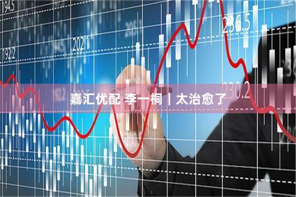 嘉汇优配 李一桐｜太治愈了